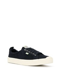 dunkelblaue Wildleder niedrige Sneakers von Cariuma