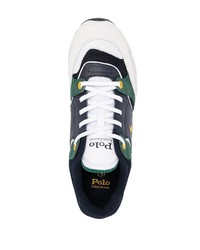 dunkelblaue Wildleder niedrige Sneakers von Polo Ralph Lauren