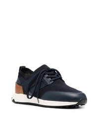 dunkelblaue Wildleder niedrige Sneakers von Tod's