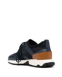 dunkelblaue Wildleder niedrige Sneakers von Tod's