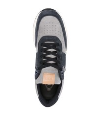 dunkelblaue Wildleder niedrige Sneakers von Tod's