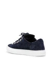 dunkelblaue Wildleder niedrige Sneakers von Diemme