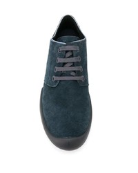 dunkelblaue Wildleder niedrige Sneakers von Camper