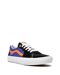 dunkelblaue Wildleder niedrige Sneakers von Vans