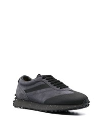 dunkelblaue Wildleder niedrige Sneakers von Doucal's