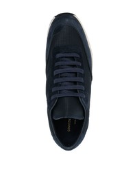 dunkelblaue Wildleder niedrige Sneakers von Common Projects