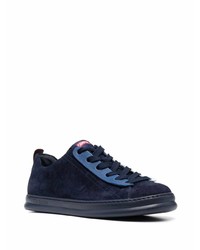 dunkelblaue Wildleder niedrige Sneakers von Camper