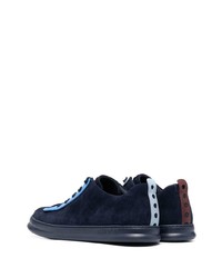 dunkelblaue Wildleder niedrige Sneakers von Camper