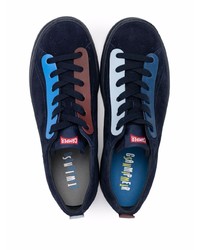 dunkelblaue Wildleder niedrige Sneakers von Camper