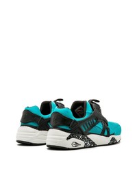 dunkelblaue Wildleder niedrige Sneakers von Puma