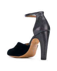 dunkelblaue Wildleder Pumps von Chie Mihara