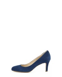 dunkelblaue Wildleder Pumps von Evita