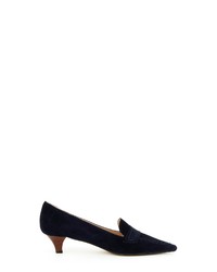 dunkelblaue Wildleder Pumps von Evita