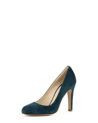 dunkelblaue Wildleder Pumps von Evita