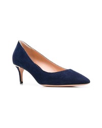 dunkelblaue Wildleder Pumps von Bally