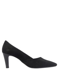 dunkelblaue Wildleder Pumps von Gabor