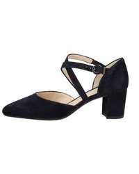 dunkelblaue Wildleder Pumps von Gabor
