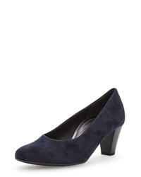 dunkelblaue Wildleder Pumps von Gabor