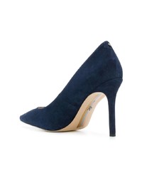 dunkelblaue Wildleder Pumps von Sam Edelman