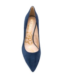 dunkelblaue Wildleder Pumps von Sam Edelman