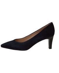 dunkelblaue Wildleder Pumps von Peter Kaiser
