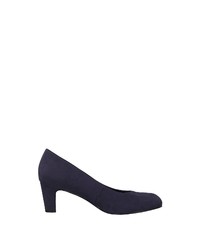 dunkelblaue Wildleder Pumps von Tamaris