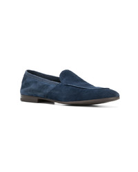 dunkelblaue Wildleder Slipper von Henderson Baracco