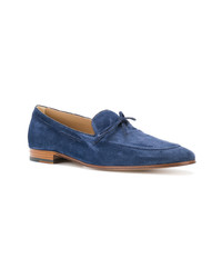 dunkelblaue Wildleder Slipper von Tod's