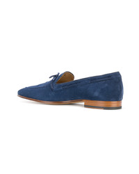 dunkelblaue Wildleder Slipper von Tod's