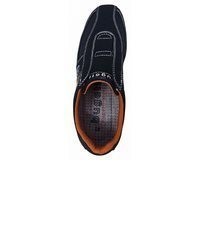 dunkelblaue Wildleder Slipper von Bugatti