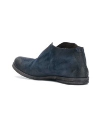 dunkelblaue Wildleder Slipper von Marsèll