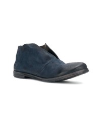 dunkelblaue Wildleder Slipper von Marsèll