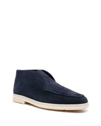 dunkelblaue Wildleder Slipper von Church's