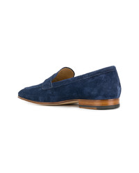 dunkelblaue Wildleder Slipper von Tod's