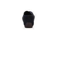 dunkelblaue Wildleder Slipper von Rieker