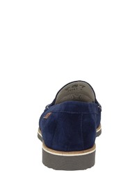 dunkelblaue Wildleder Slipper von Sioux