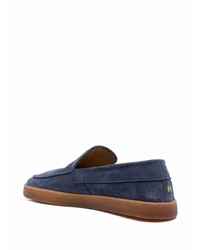 dunkelblaue Wildleder Slipper von Henderson Baracco