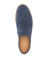 dunkelblaue Wildleder Slipper von Henderson Baracco