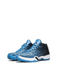 dunkelblaue Wildleder Sportschuhe von Jordan