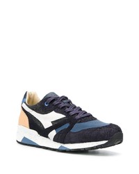 dunkelblaue Wildleder Sportschuhe von Diadora