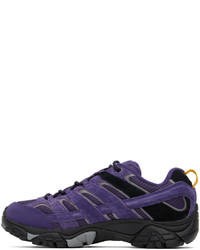 dunkelblaue Wildleder Sportschuhe von Dime