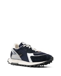 dunkelblaue Wildleder Sportschuhe von RUN OF