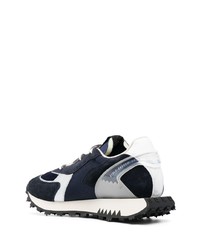 dunkelblaue Wildleder Sportschuhe von RUN OF