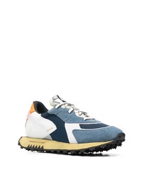 dunkelblaue Wildleder Sportschuhe von RUN OF