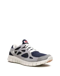 dunkelblaue Wildleder Sportschuhe von Nike