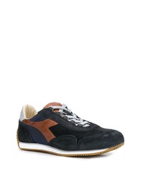 dunkelblaue Wildleder Sportschuhe von Diadora