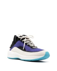 dunkelblaue Wildleder Sportschuhe von A.P.C.