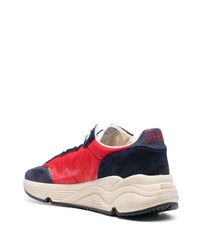 dunkelblaue Wildleder Sportschuhe von Golden Goose