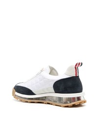 dunkelblaue Wildleder Sportschuhe von Thom Browne