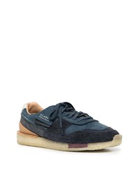 dunkelblaue Wildleder Sportschuhe von Clarks Originals